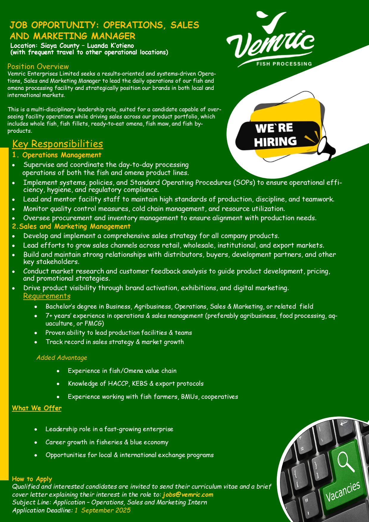 Marketing Job